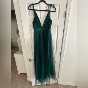 Tobi Floor Length Tulle Dress